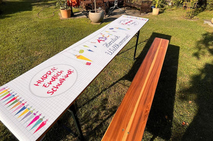 Personalisierte Tischdecke "Schulanfang"